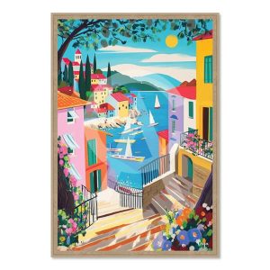 Image encadrée – Orya – Tableau CAF26115 – 40x60cm Image encadrée – Orya – Tableau CAF26115 – 40x60cm