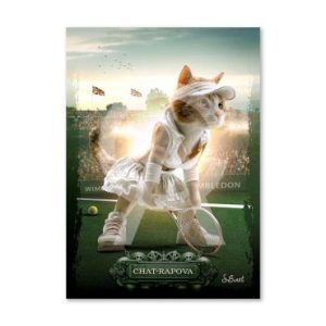 Impression Alu Dibond – Sylvain Binet – Chat-rapova – 20x28cm Impression Alu Dibond – Sylvain Binet – Chat-rapova – 20x28cm