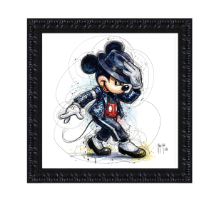 Image encadrée – Patrice Murciano – Mickey Jackson – 30x30cm