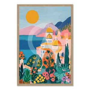 Image encadrée – Orya – Tableau CAF25022 – 60x90cm