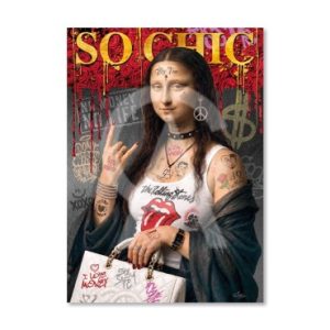 Impression Alu Dibond – Romaric – Mona Lisa so chic – 20x28cm Impression Alu Dibond – Romaric – Mona Lisa so chic – 20x28cm